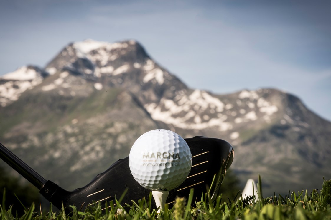 Golfhotel: Golfen mit Blick aufs imposante Bergpanorama - Parkhotel Margna