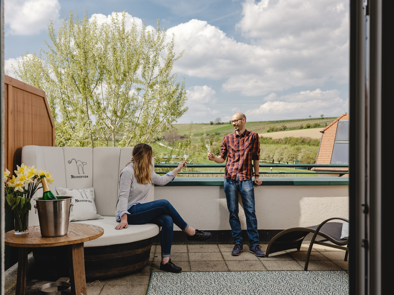 Golfurlaub - Niederösterreich - Exklusiv-Zimmer Balkon - Hotel Neustifter