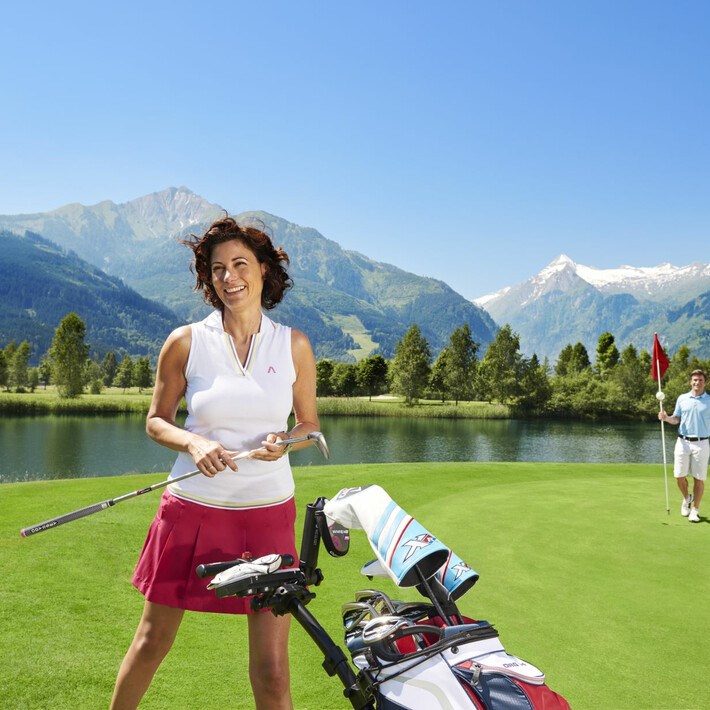 Hotel Sonne Golfeinrichtungen im Detail Golfclub Zell am See
