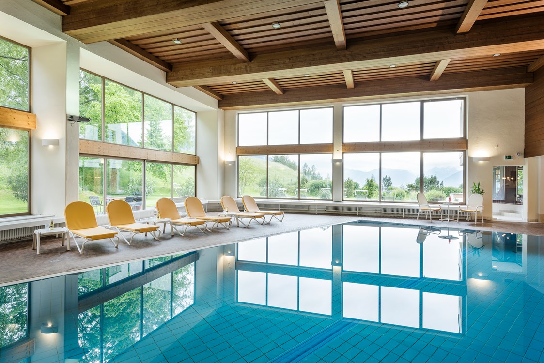 Golfhotel: Panorama-Pool im Alpenwelt SPA - Inntalerhof - DAS Panoramahotel