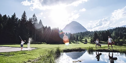 Golfurlaub - Bad und WC getrennt - Golfplatz Seefeld Wildmoos - der Inntalerhof als Gründerbetrieb - Inntalerhof - DAS Panoramahotel