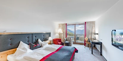 Golfurlaub - Bad und WC getrennt - Doppelzimmer Weitsicht Deluxe mit Inntal-Panoramablick - Inntalerhof - DAS Panoramahotel