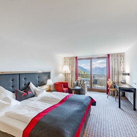 Golfhotel: Doppelzimmer Weitsicht Deluxe mit Inntal-Panoramablick - Inntalerhof - DAS Panoramahotel