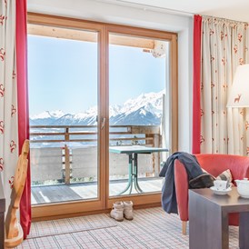 Golfhotel: Wohnkomfort im Doppelzimmer Weitsicht Deluxe - Inntalerhof - DAS Panoramahotel