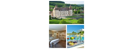 Golfhotel: Dieses prächtige Schloss im Herzen von Burgund, Château de Chailly, stammt aus dem 16. Jahrhundert und ist voller Geschichte. Es wurde vor über dreißig Jahren von einem japanischen Investor erworben. Yasuhiko SATA hat das Schloss komplett renoviert, einen 18-Loch-Golfplatz gebaut und das 1990 eröffnete Vier-Sterne-Golfresort geschaffen.
- Hotel Golf Chateau de Chailly