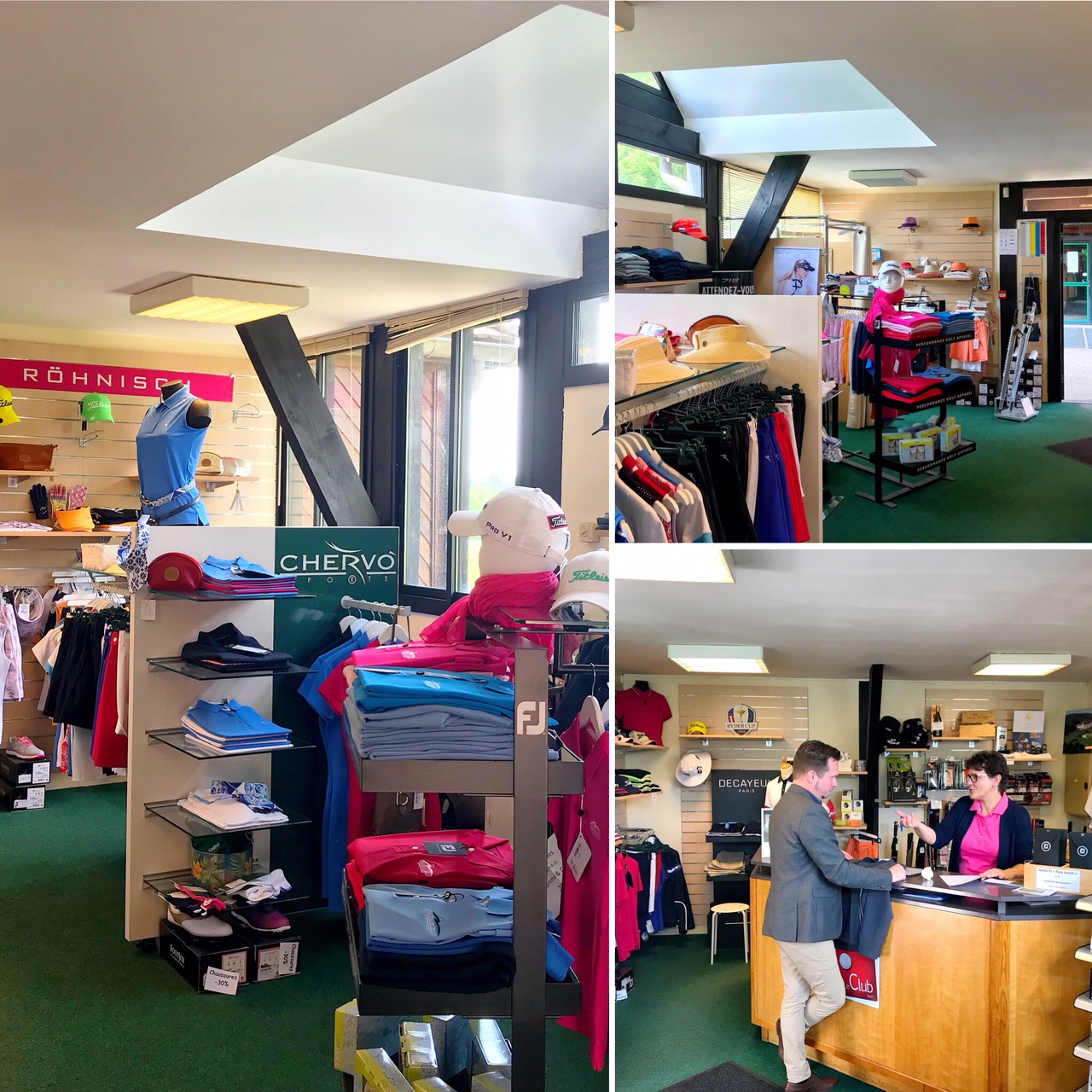 Hotel Golf Chateau de Chailly Golfeinrichtungen im Detail Clubhaus 