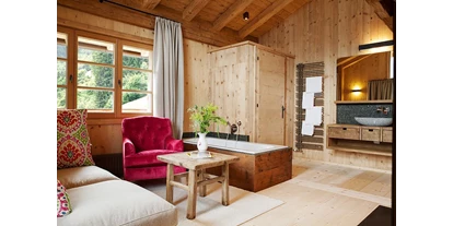 Golfurlaub - Sauna - HochLeger Chalet Wohnbereich - HochLeger Luxury Chalet Resort