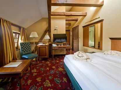 Golfurlaub - Bad und WC getrennt - Residenz Junior Suite - Bernsteinschloss Wendorf
