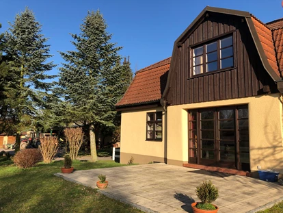 Golfurlaub - Bad und WC getrennt - Ferienhaus Monika - Bernsteinschloss Wendorf