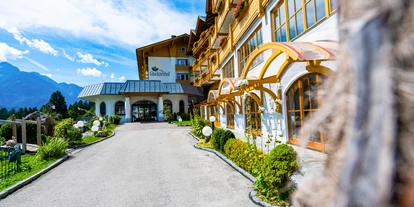 Golfurlaub - Sauna - Hoteleingang - Hotel Glocknerhof ****