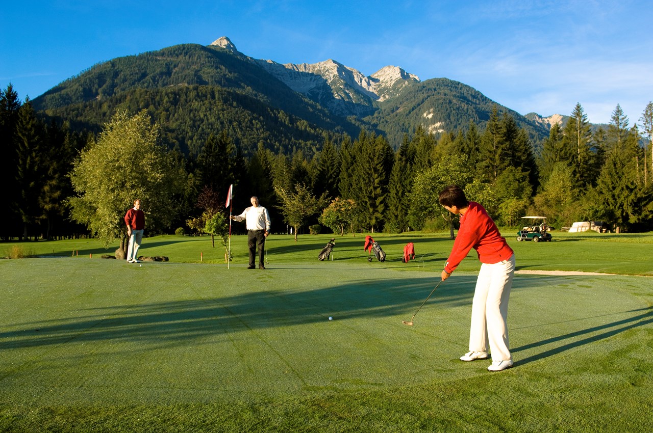 Hotel Glocknerhof **** Golfeinrichtungen im Detail Glocknerhof' Golfer-Bonus