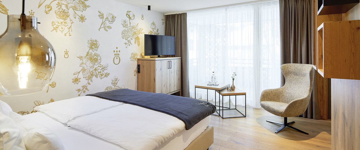 die HOCHKÖNIGIN - Mountain Resort Zimmerkategorien PREMIUM Suite HOCHKÖNIGIN für 2 bis 4 Personen mit ca. 55,5 m²