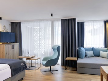 die HOCHKÖNIGIN - Mountain Resort Zimmerkategorien STAR Suite HOCHKÖNIGIN für 2 bis 4 Personen mit ca. 64 m²