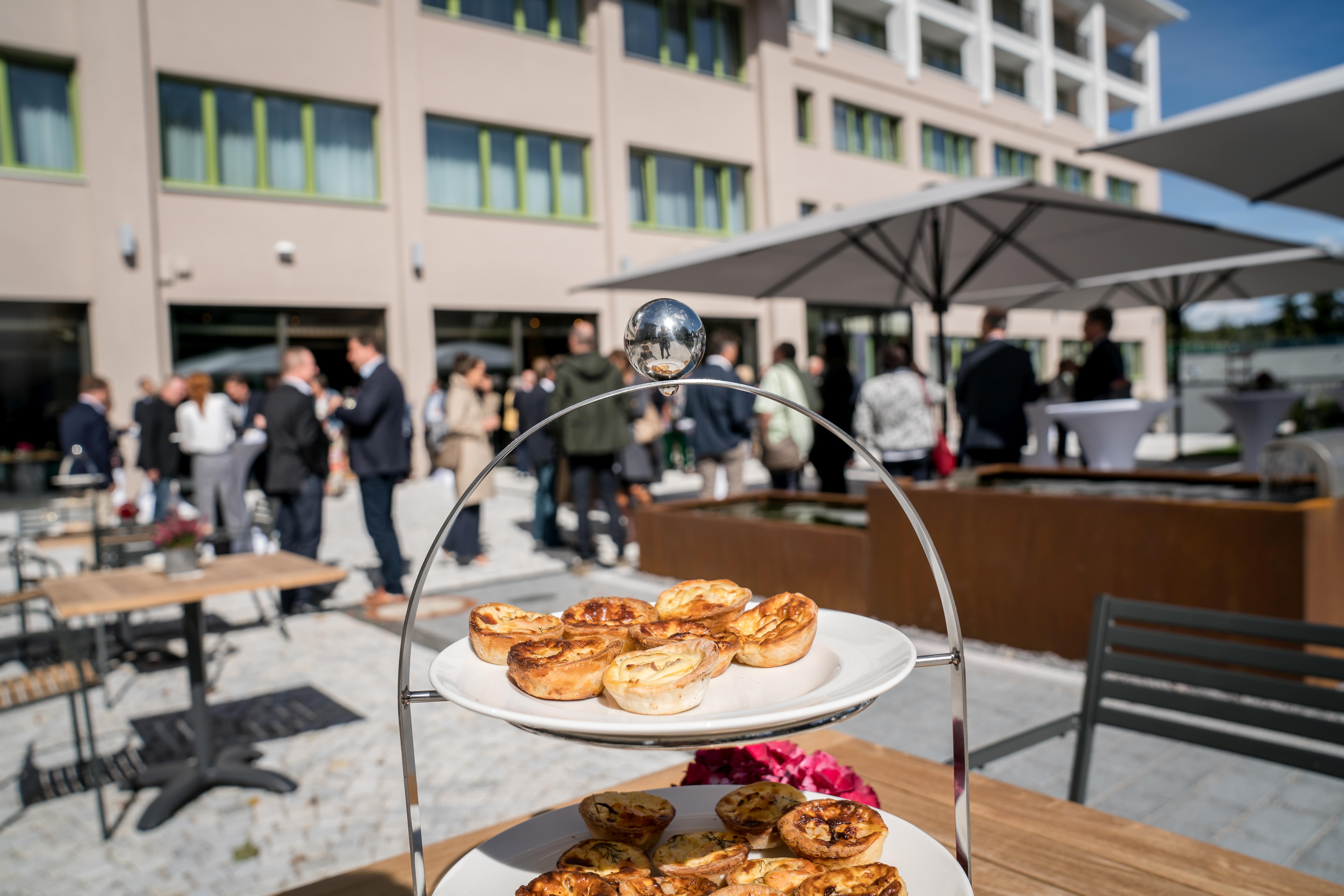 Golfhotel: Terrasse - Hotel Federwerk