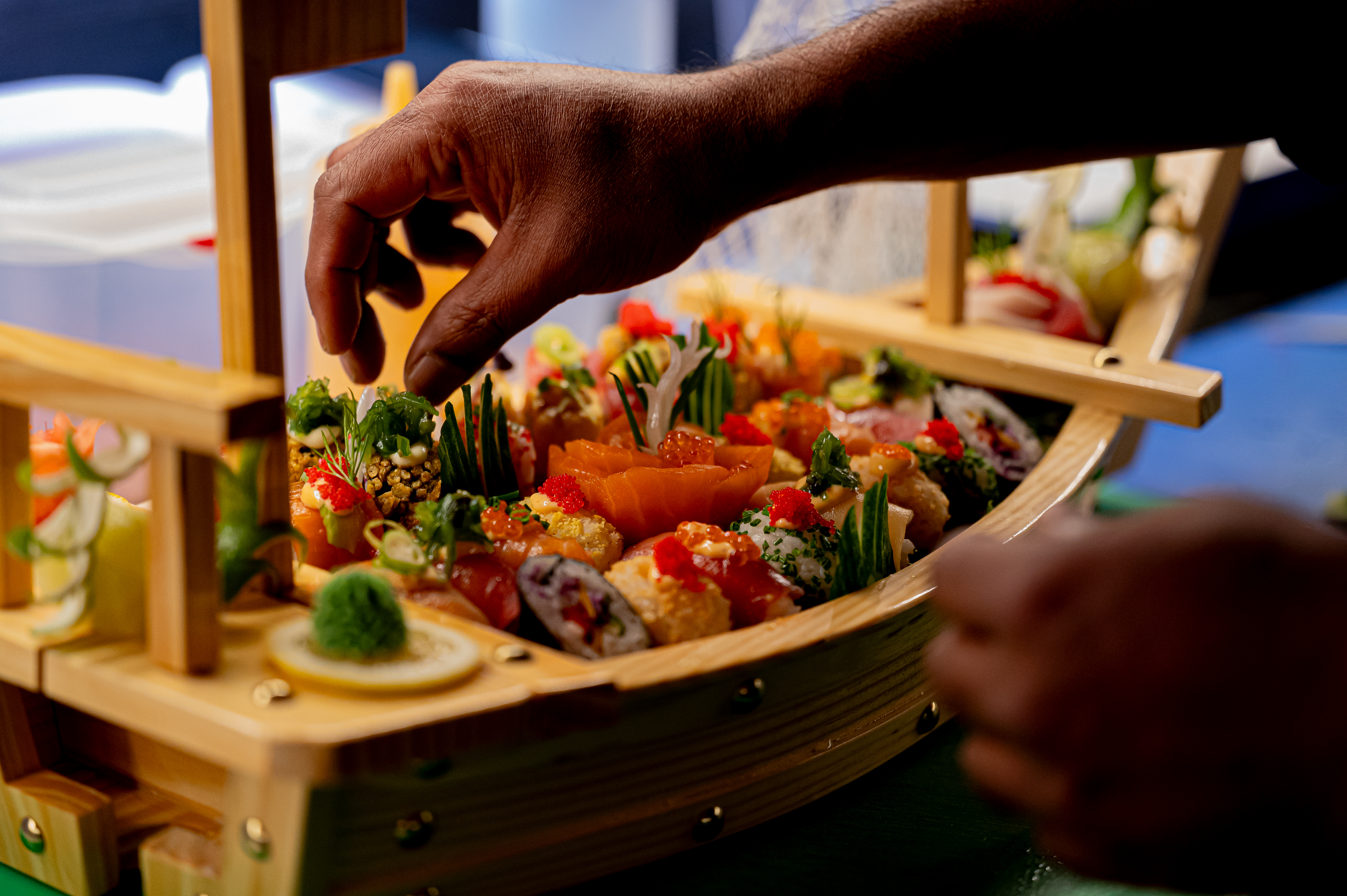 Golfhotel: High end Sushi im 5742 The Table Restaurant  - My Alpenwelt Resort****S