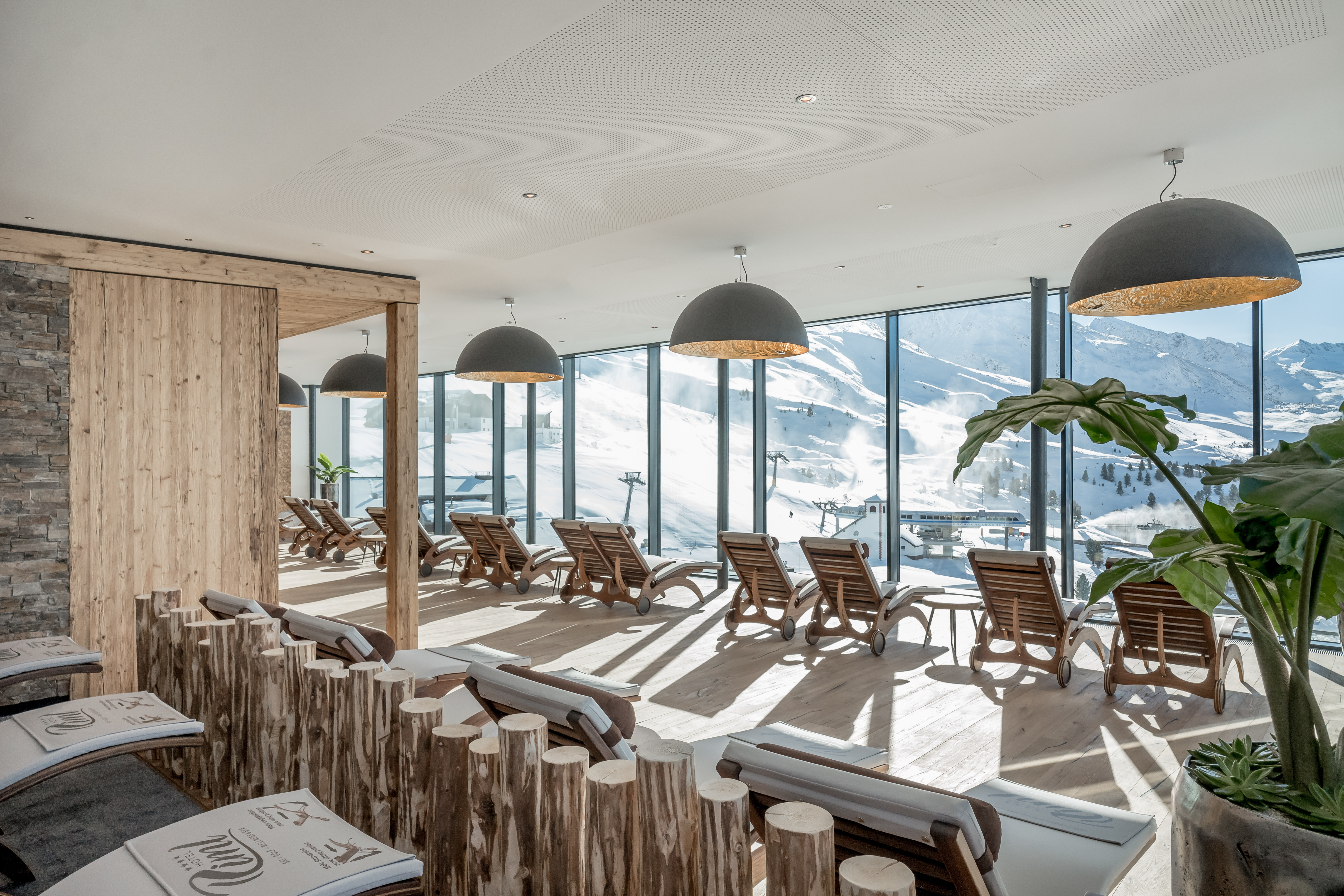 Golfhotel: Sky Relax Area im 4. Obergeschoss - SKI | GOLF | WELLNESS Hotel Riml