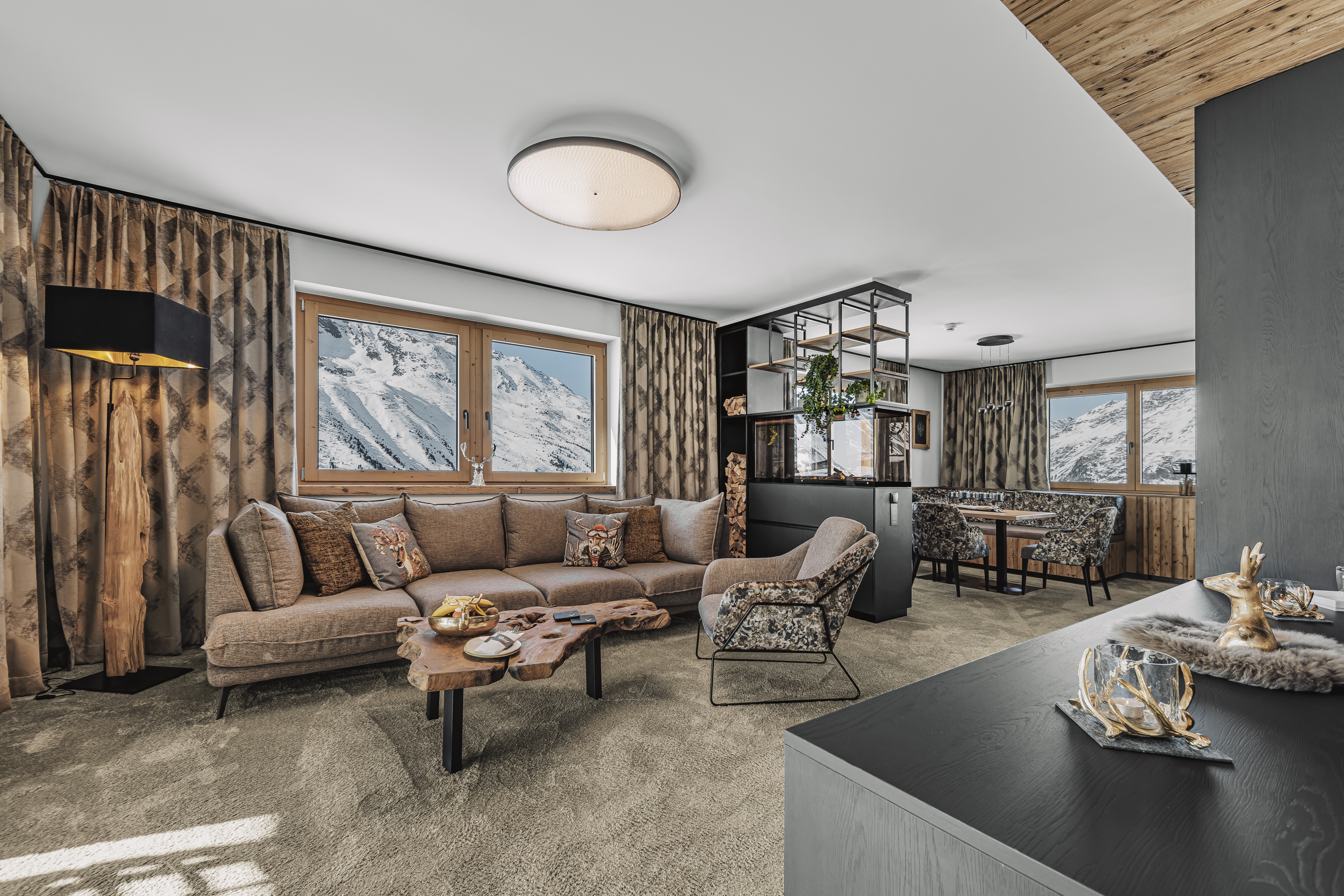 Golfhotel: Chalet Wohnzimmer - SKI | GOLF | WELLNESS Hotel Riml****S