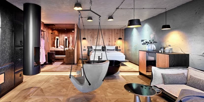 Golfurlaub - Sauna - Design-Suite mit eigener 3in1-Kombisauna, Whirlpool und Weinklimaschrank - 5* Wellness- & Sporthotel Jagdhof