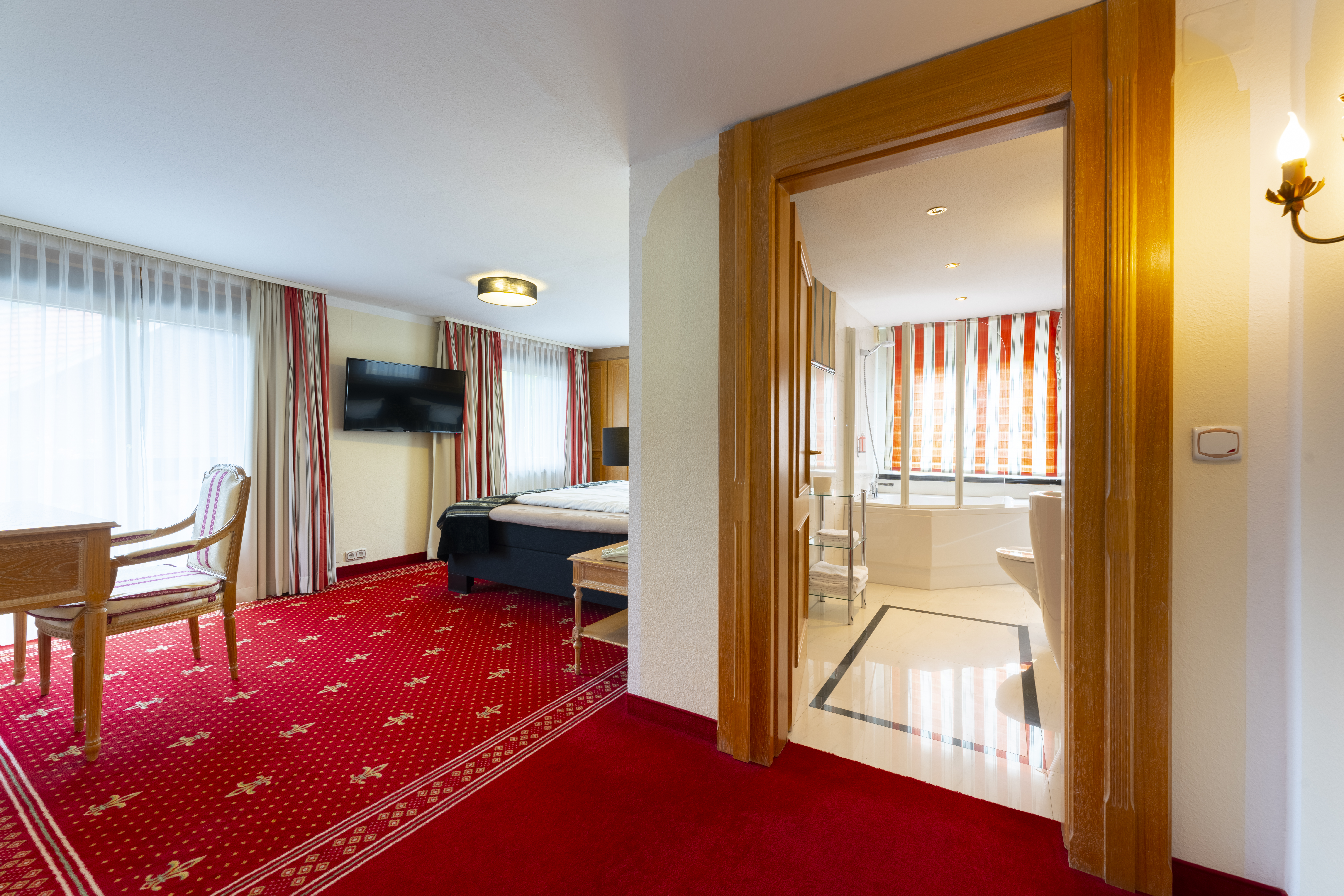 Golfurlaub - PLZ 88138 (Deutschland) - Juniorsuite Studio - Golf- & Alpin Wellness Resort Hotel Ludwig Royal