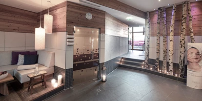 Golfurlaub - Sauna - INNs HOLZ Chaletdorf Dampfbad im Wellnessbereich des angrenzenden INNs HOLZ Natur- & Vitalhotels****s  - INNs HOLZ Chaletdorf