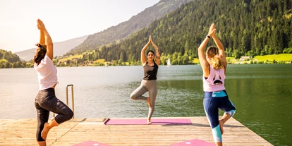 Golfurlaub - Restaurant - Yoga am See - Fitnessprogramm - Familien-Sportresort Brennseehof