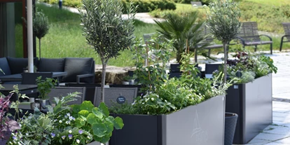 Golfurlaub - Restaurant - Sonnenterrasse - Hotel Am Kurhaus