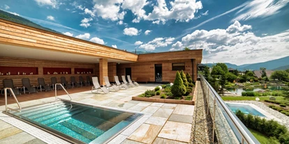 Golfurlaub - Sauna - Dachterrasse und Kaltwasserpool - Wellnesshotel Eggerwirt