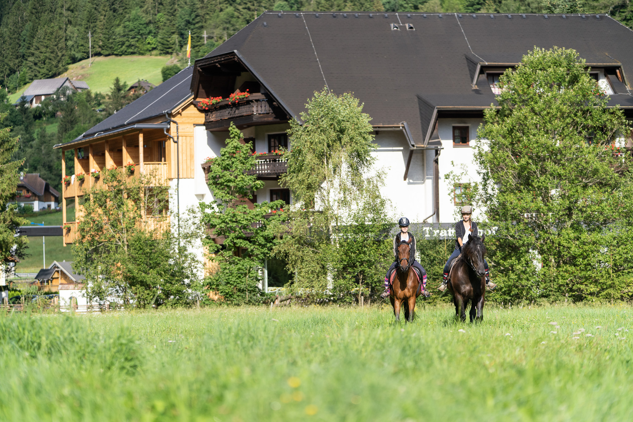 Golfhotel: Reiten am Trattlerhof - Hotel GUT Trattlerhof & Chalets****S