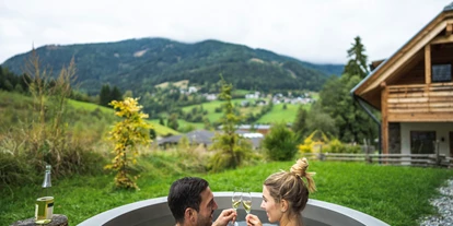 Golfurlaub - Sauna - Private SPA mit beheizter Außenwanne - Trattlers Hof-Chalets