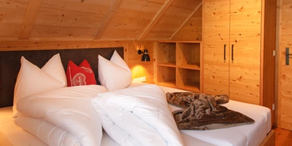 Golfurlaub - Sauna - Schlafzimmer Chalet - Trattlers Hof-Chalets