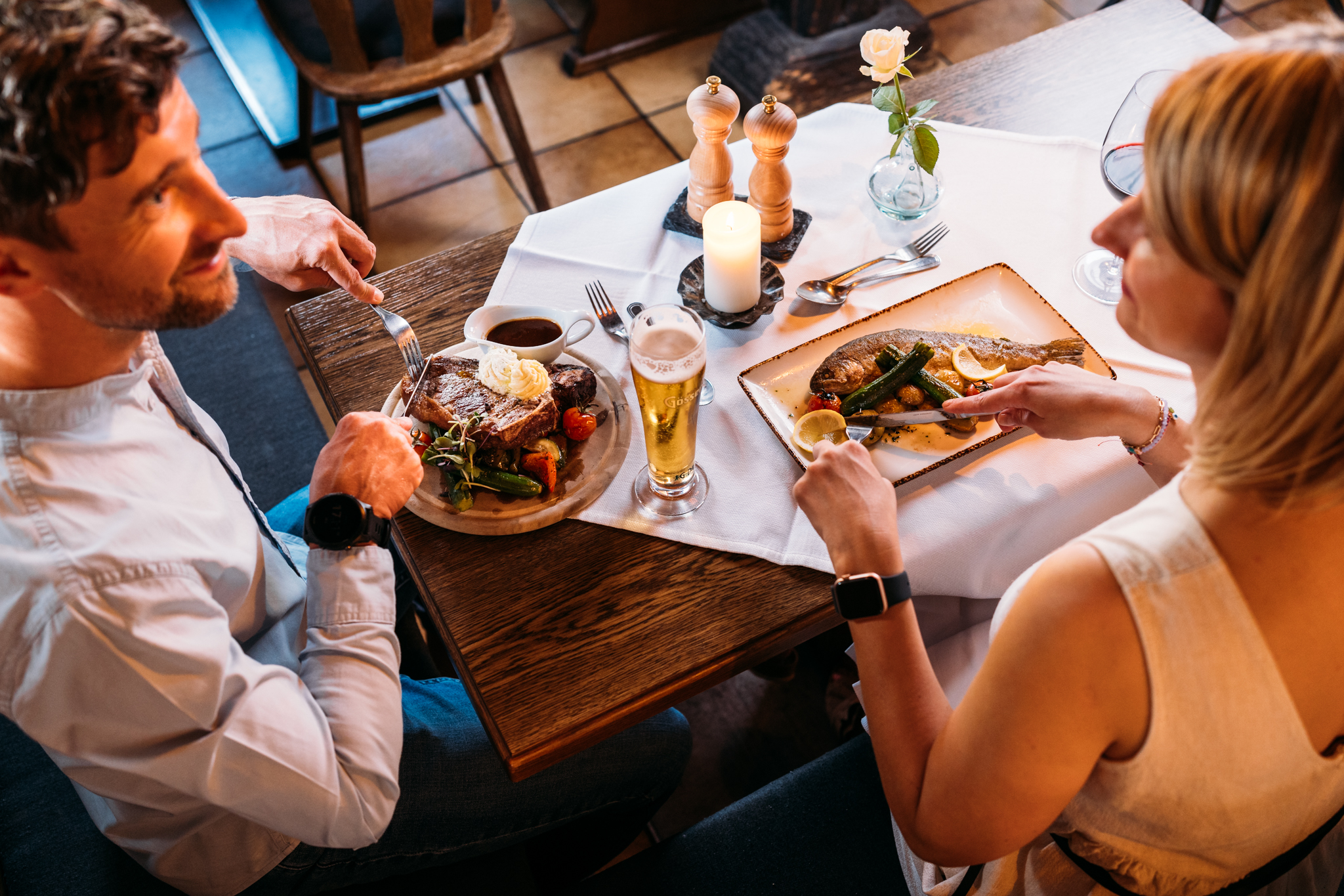 Golfhotel: Kulinarik in Trattlers Einkehr - Trattlers Hof-Chalets