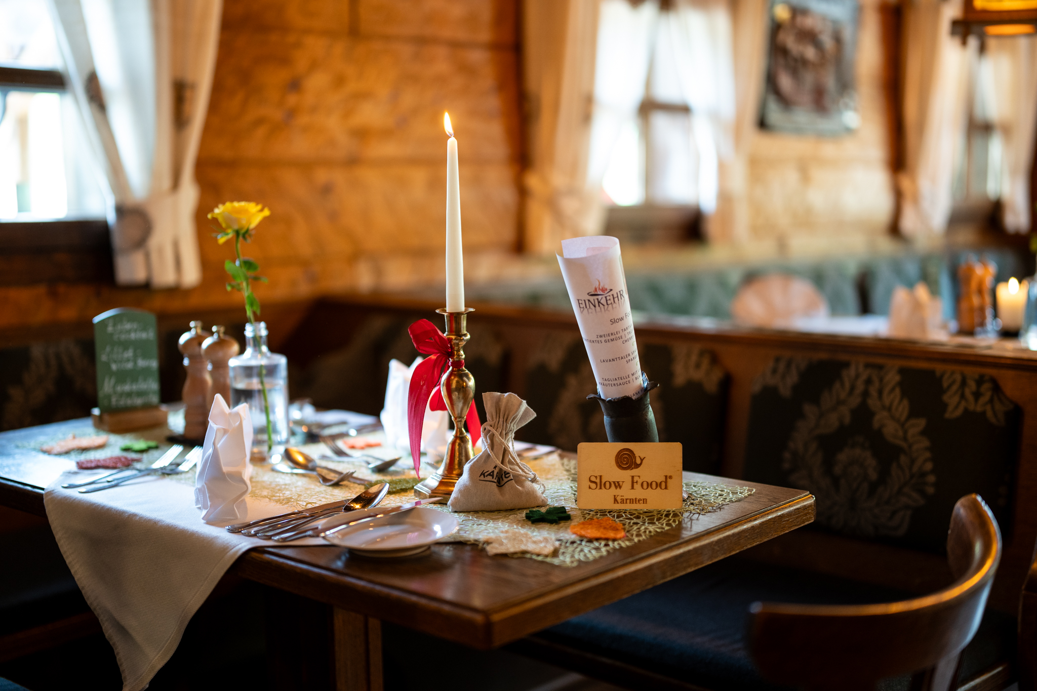 Golfhotel: Slow Food Spezialitäten vom Feinsten - Trattlers Hof-Chalets