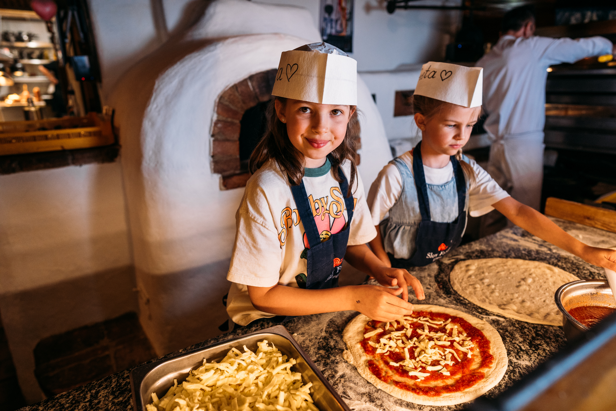 Golfhotel: Pizzabackkurs für Kinder - Trattlers Hof-Chalets