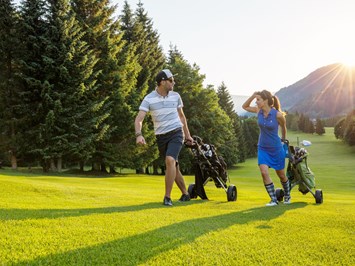 Trattlers Hof-Chalets Golfeinrichtungen im Detail Alpe-Adria Golf Card