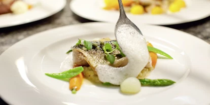 Golfurlaub - Restaurant - Steinbutt - Restaurant Niedmühle | Land & Genuss Hotel