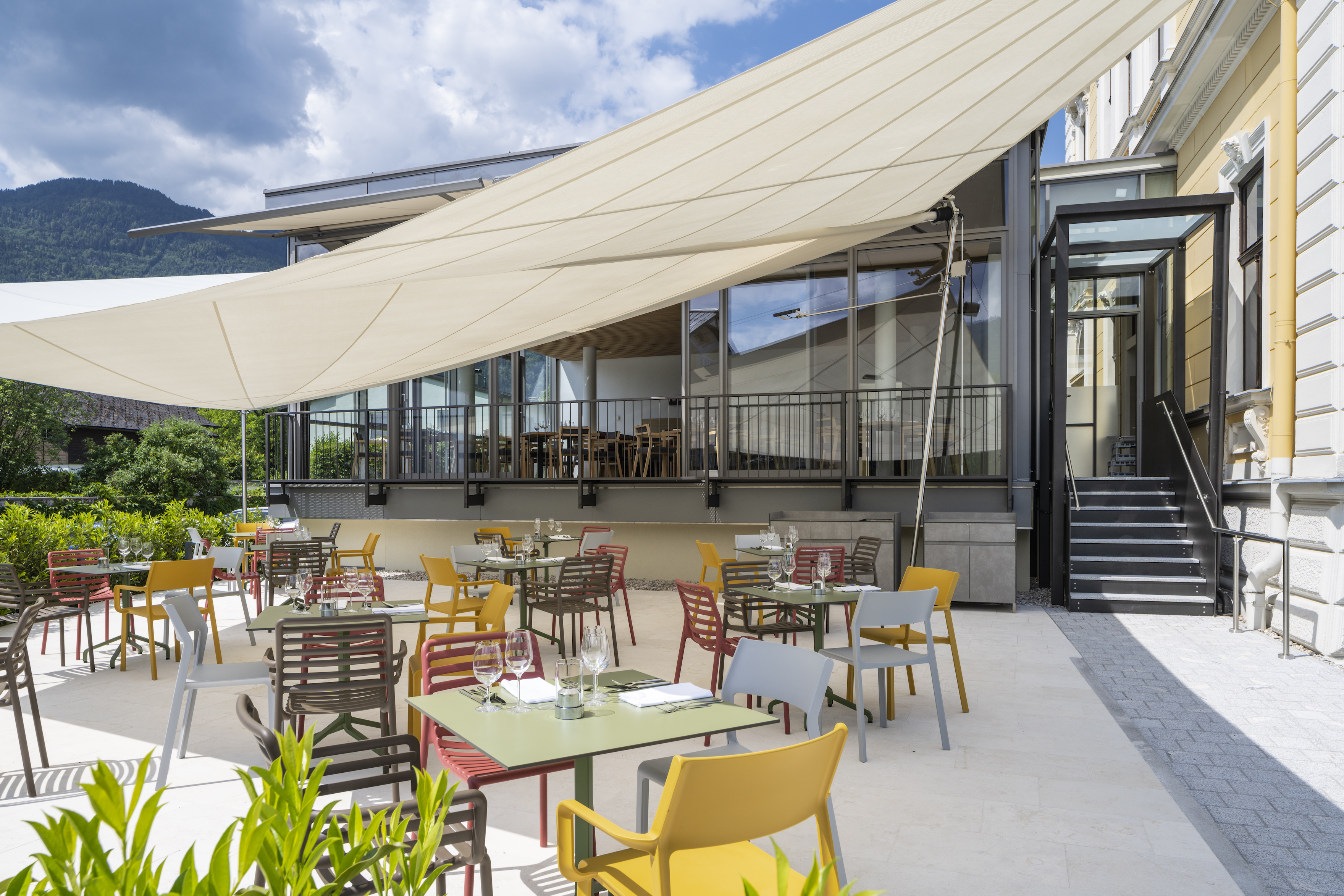 Golfhotel: Sonnenterrasse - Villa Seilern