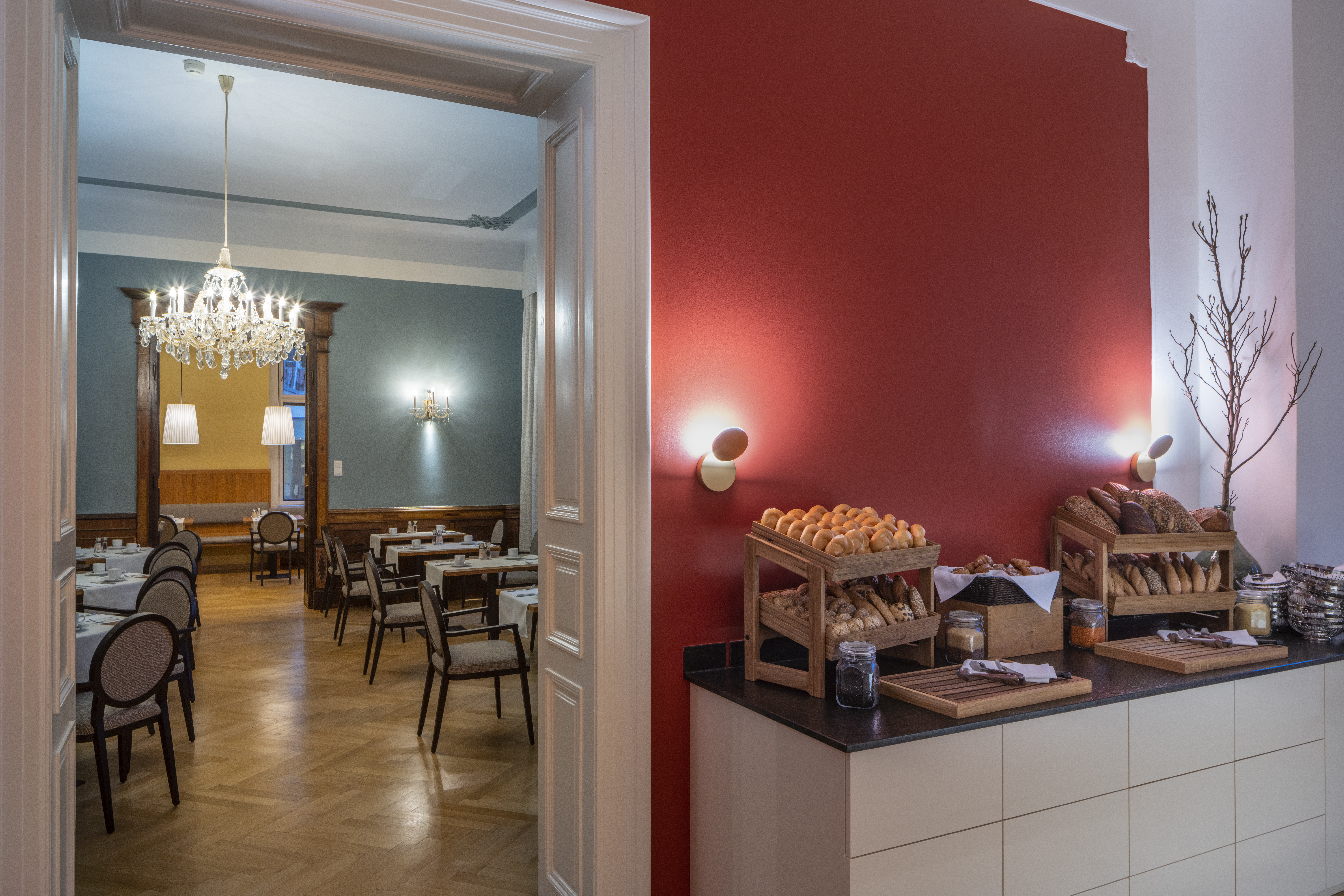 Golfhotel: Frühstücksbuffet und Buffet in der Villa Seilern  - Villa Seilern