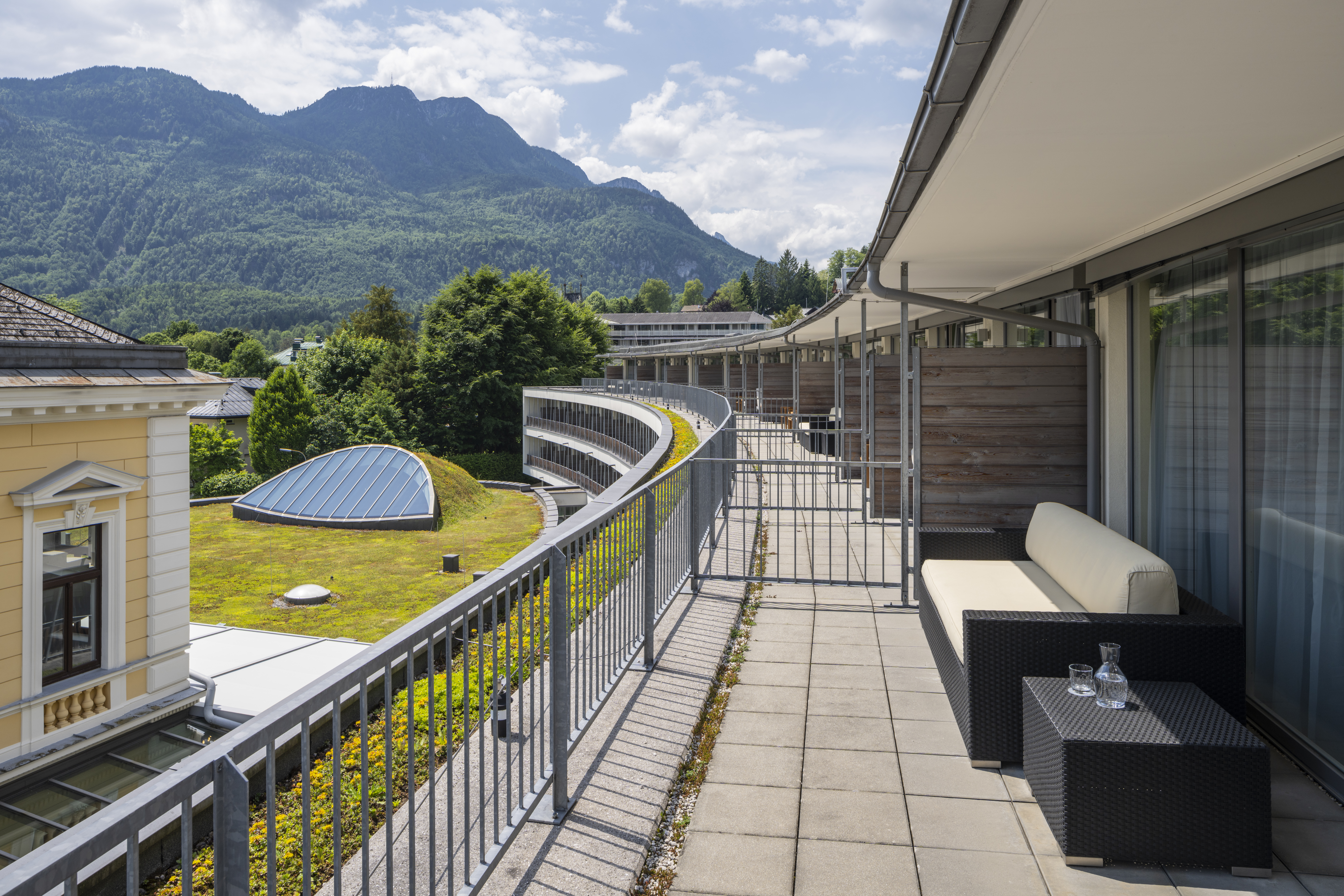 Golfhotel: Aussicht Panoramasuite Villa Seilern - Villa Seilern