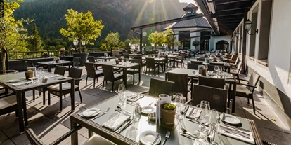 Golfurlaub - Restaurant - Hotelterrasse - Hotel Gut Brandlhof