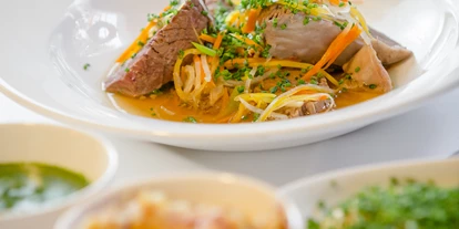 Golfurlaub - Restaurant - Hauptspeise - Romantik Spa Hotel Elixhauser Wirt