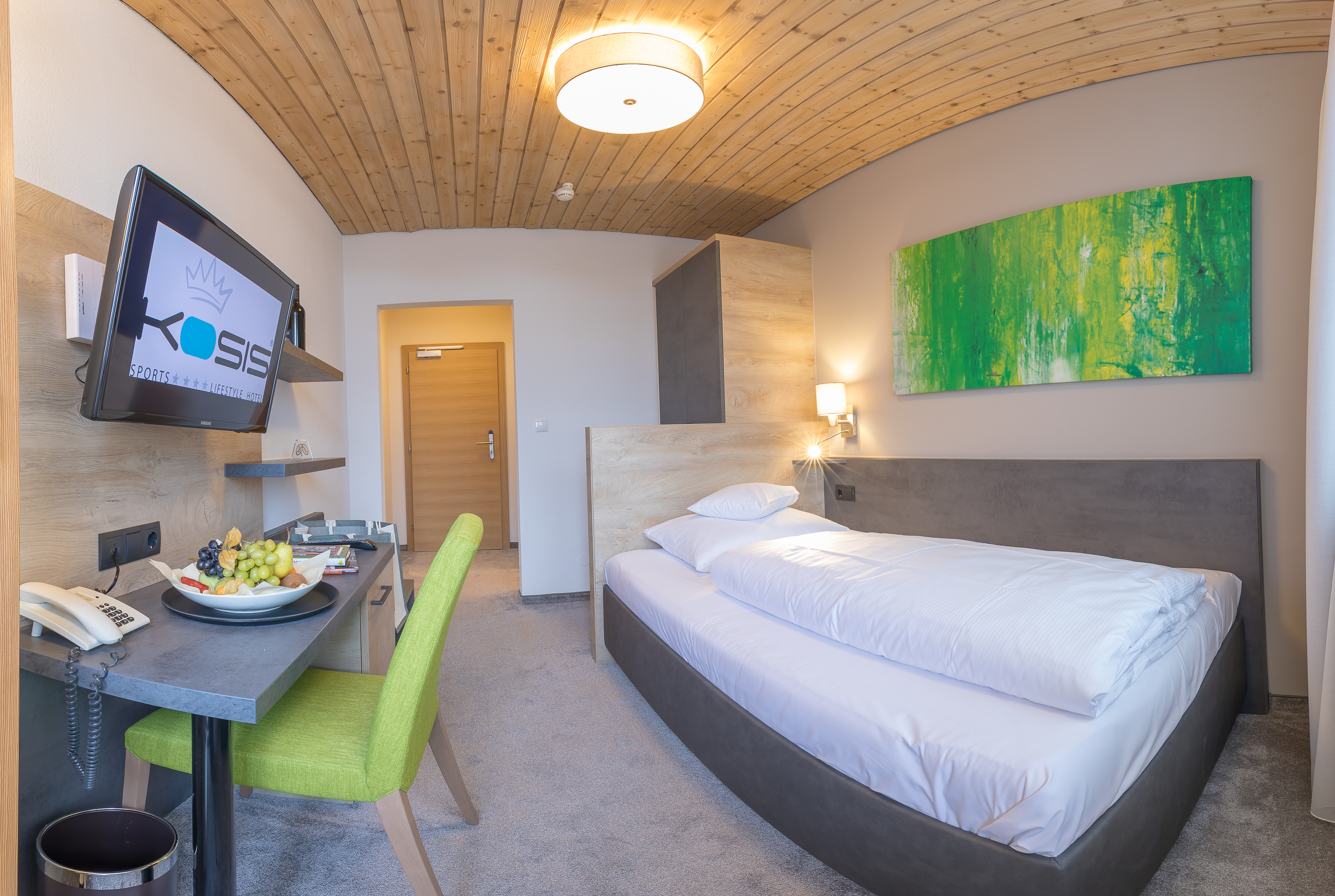 KOSIS Sports Lifestyle Hotel Zimmerkategorien KOSIS Einzelzimmer, ca. 15m²