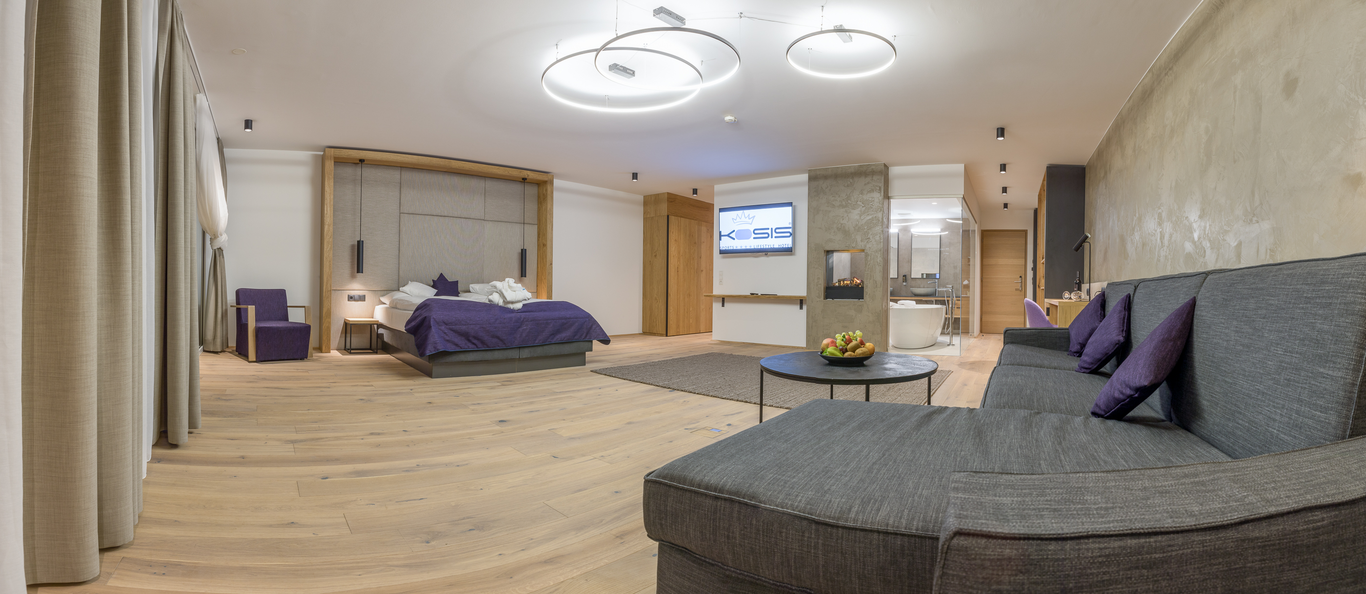 KOSIS Sports Lifestyle Hotel Zimmerkategorien KOSIS Penthousesuite, ca. 70 m²