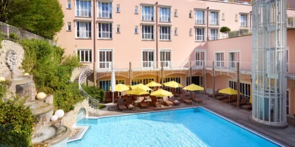 Golfurlaub - Restaurant - Sportaußenpool - Hotel MAXIMILIAN