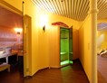 Golfhotel: Saunabereich mit finnischer Sauna, Vitarium, Infrarotkabine, Dampfbad. - Hotel Alpenhof Brixen