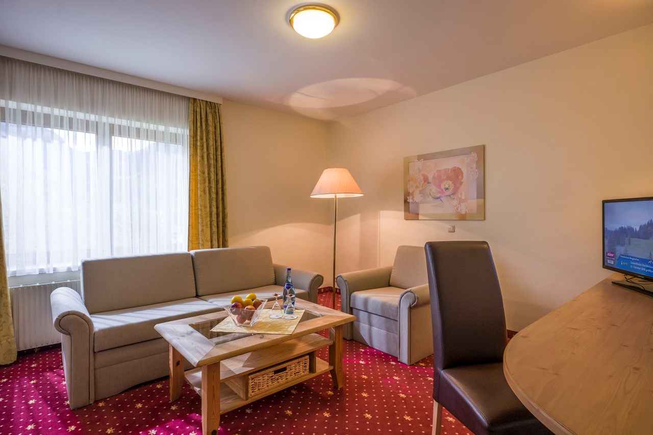 Hotel Alpenhof Brixen Zimmerkategorien 2-Raum Suite