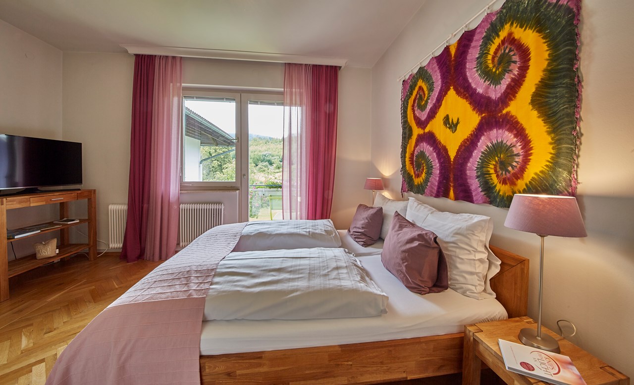 Hermitage Vital Resort Zimmerkategorien Dreibettzimmer Gartenblick