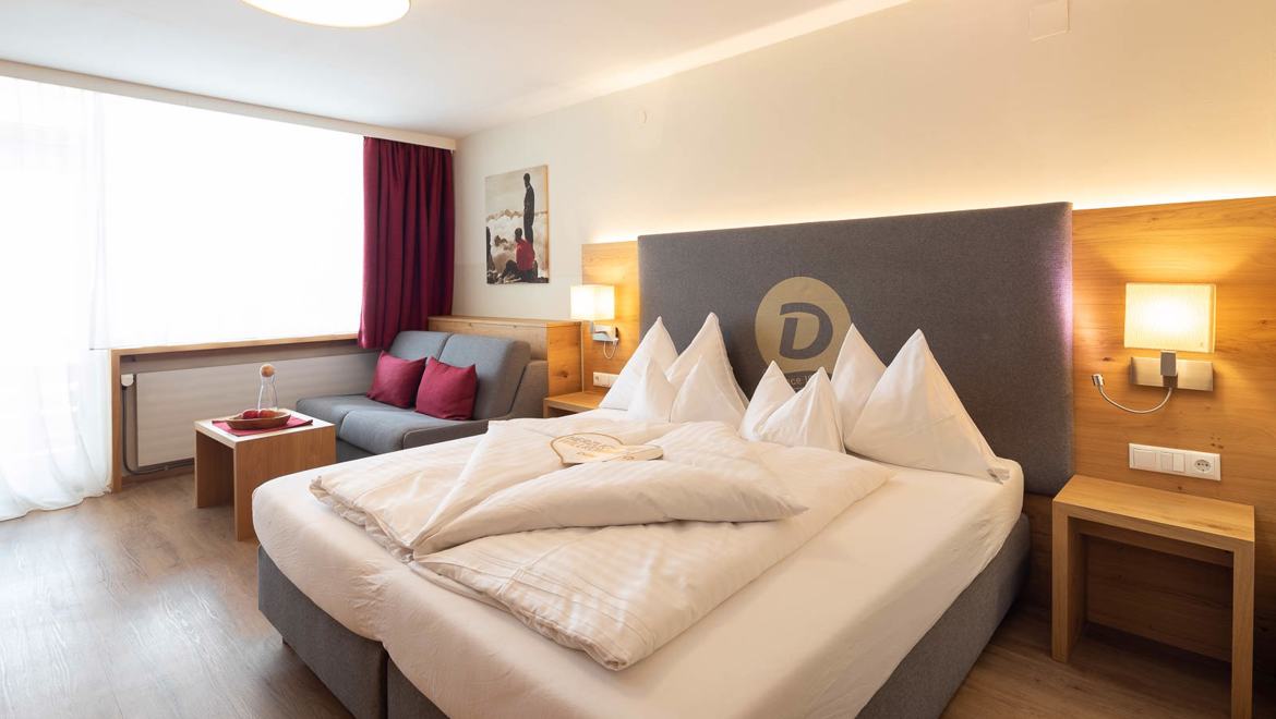 Dilly - Das Nationalpark Resort Zimmerkategorien Wellness Studio 28m²