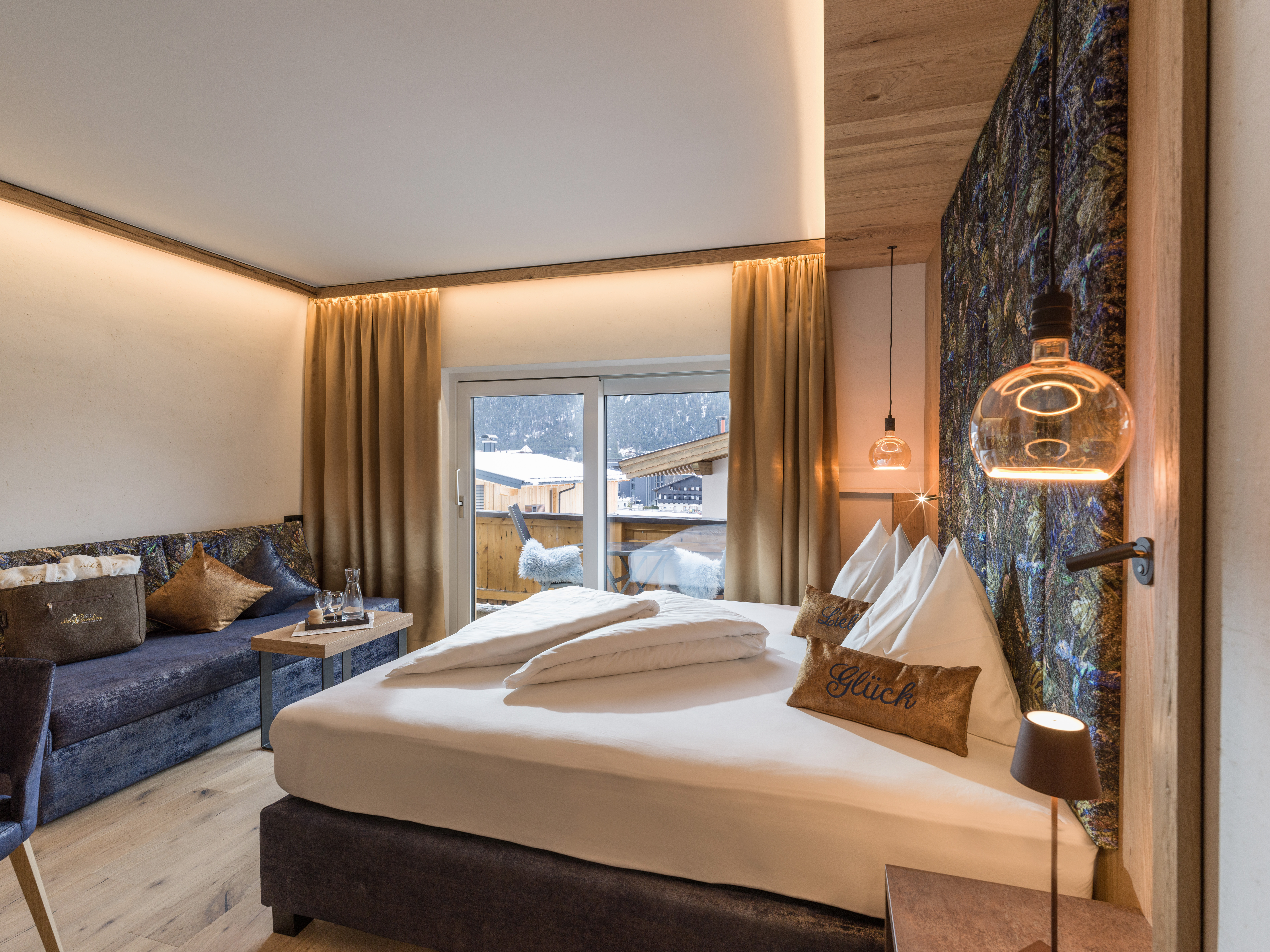 Hotel Liebes Caroline Zimmerkategorien Superior Komfort Doppelzimmer – Glücksgefühl
