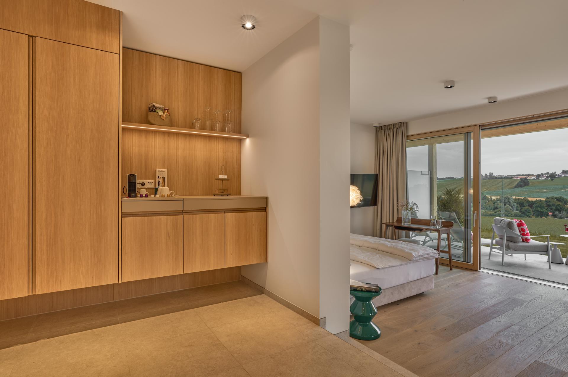 Golfhotel: Spa Loft mit Design Kitchenette und eigenem Whirlpooli - ANETSEDER - Landhotel, Lofts & Golf