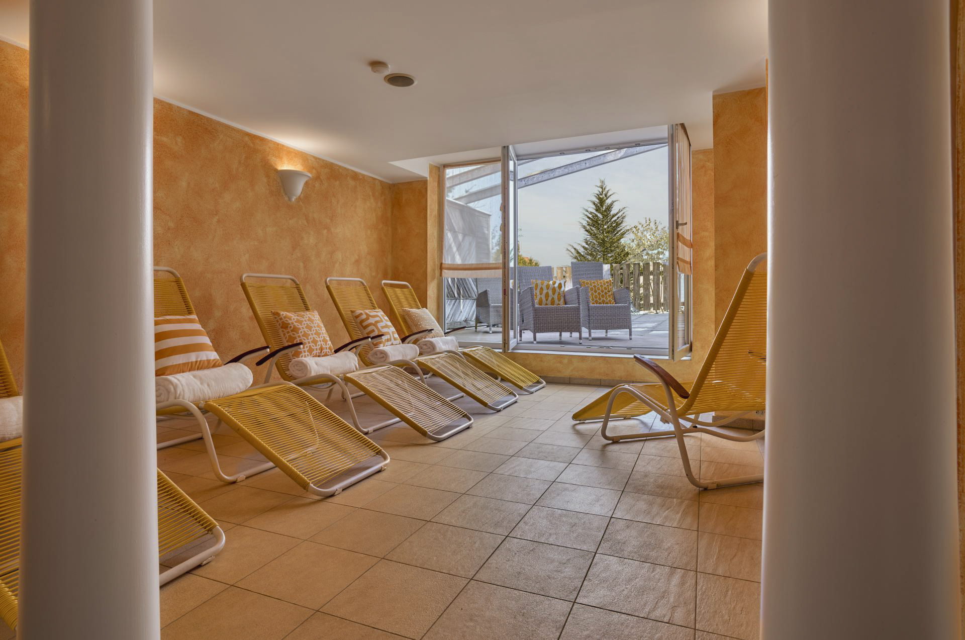 Golfhotel: Ruheraum Hotel mit Aussenbereich - ANETSEDER - Landhotel, Lofts & Golf